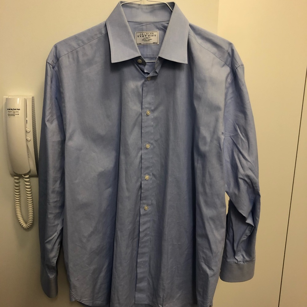 CHARLES TYRWHITT button down size 17.5/35 in